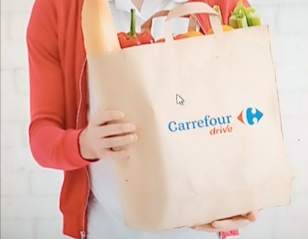 Un panier proposé par Carrefour