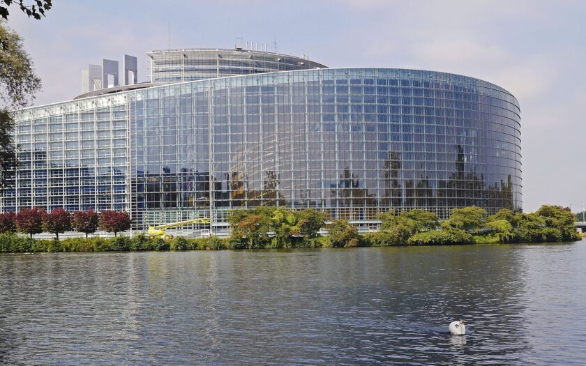 Siège du Parlement européen à Strasbourg.